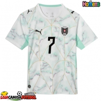 Camisa de Futebol Áustria Marko Arnautovic #7 Equipamento Secundário Mundo 2026 Manga Curta